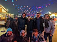Lab outing at a Munich christmas market